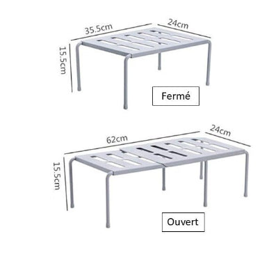 rangement de chaussures dimensions