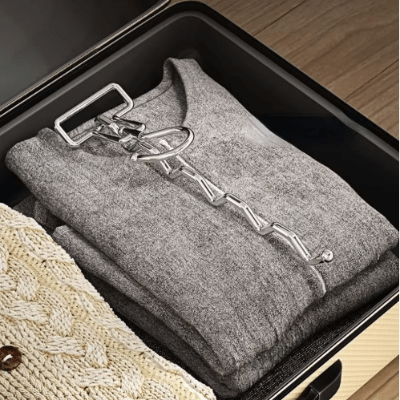 cintre metallique pliant inox plie valise