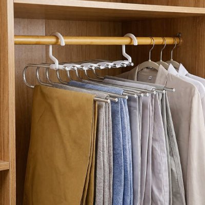 cintre pour pantalon multifonctionnel pantalons clairs