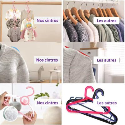 comparaisons cintre enfant couleur