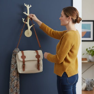 CROCHET MURAL|BRANCHE - Le nid rangé