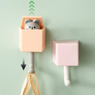 CROCHETS MURAUX|ANIMAUX - Le nid rangé