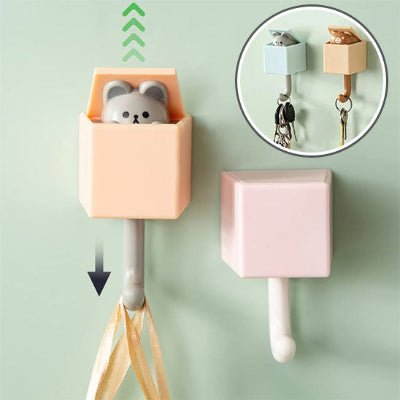 CROCHETS MURAUX|ANIMAUX - Le nid rangé