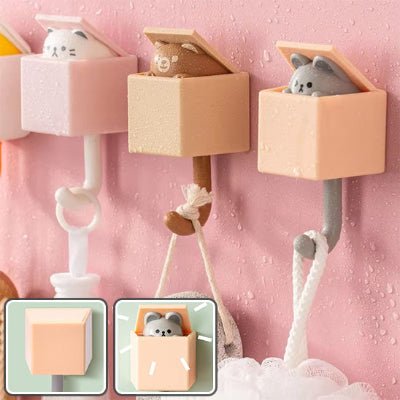 CROCHETS MURAUX|ANIMAUX - Le nid rangé