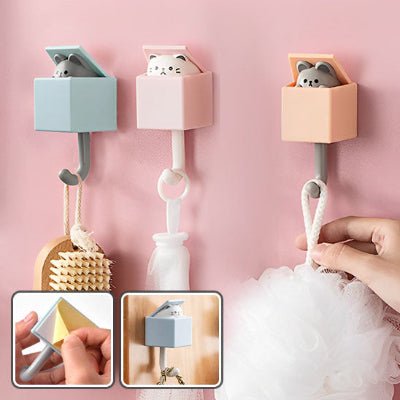 CROCHETS MURAUX|ANIMAUX - Le nid rangé