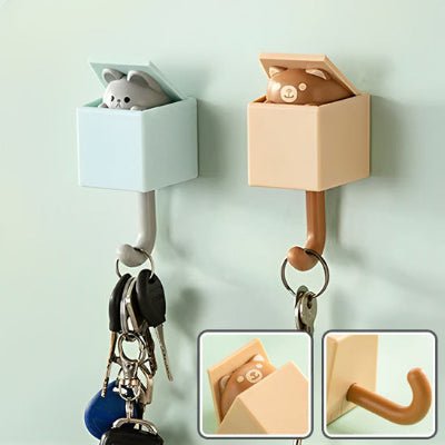 CROCHETS MURAUX|ANIMAUX - Le nid rangé