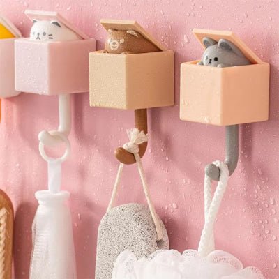 CROCHETS MURAUX|ANIMAUX - Le nid rangé