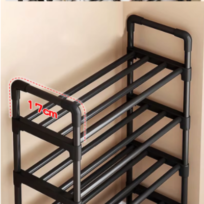 details structure etagere a chaussures simple