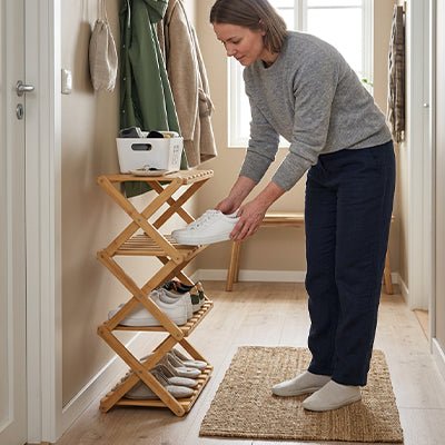 ÉTAGÈRE À CHAUSSURES|PLIABLE - Le nid rangé