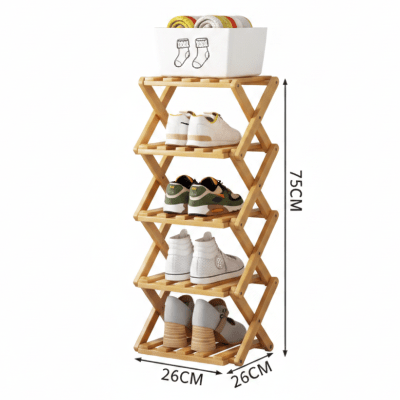 ÉTAGÈRE À CHAUSSURES|PLIABLE - Le nid rangé