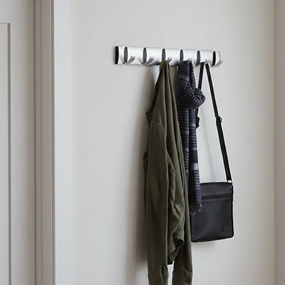 patere porte manteau grise