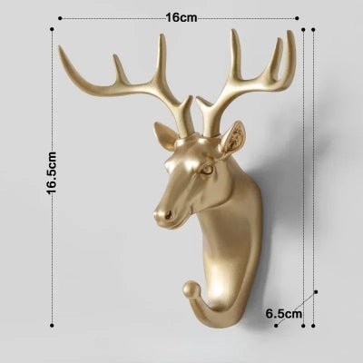 porte manteau mural trophee cerf dimensions