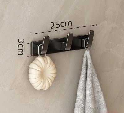 PORTE MANTEAU MURAL|ALUMINIUM - Le nid rangé