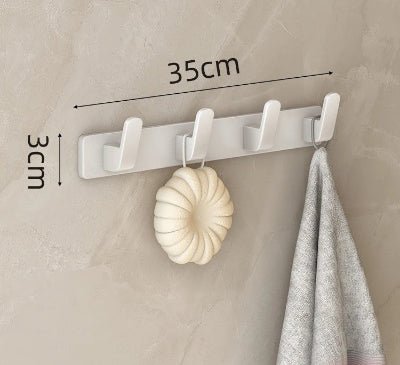 PORTE MANTEAU MURAL|ALUMINIUM - Le nid rangé