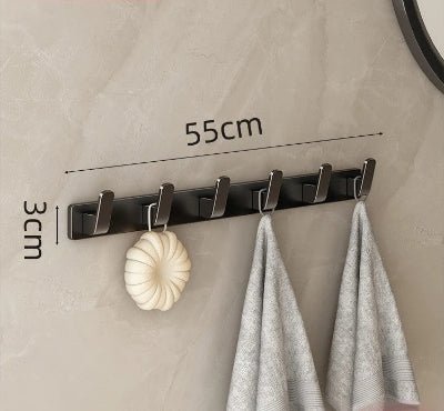 PORTE MANTEAU MURAL|ALUMINIUM - Le nid rangé
