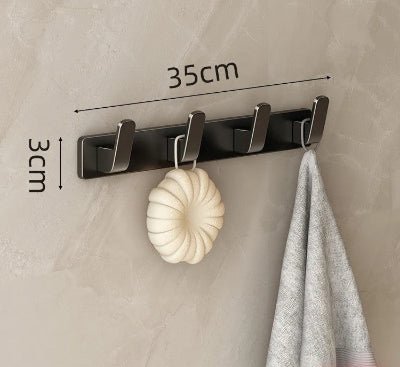 PORTE MANTEAU MURAL|ALUMINIUM - Le nid rangé