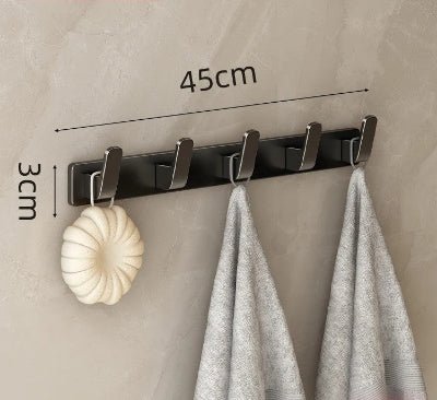 PORTE MANTEAU MURAL|ALUMINIUM - Le nid rangé