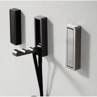 trois porte manteaux mural judicieux noir gris argent format A
